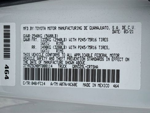 Used 2021 Toyota Tacoma SR5 RWD image 30