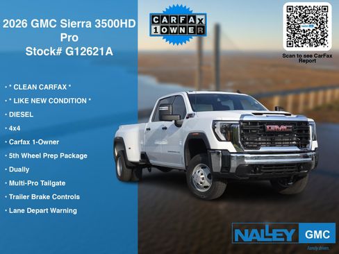 Used 2026 GMC Sierra 3500 Pro AWD/4WD image 7