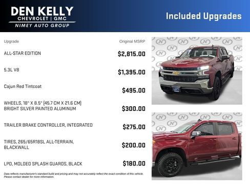 Used 2019 Chevrolet Silverado 1500 LT w/ All-Star Edition AWD/4WD image 3