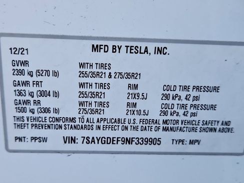 Used 2022 Tesla Model Y Performance image 25