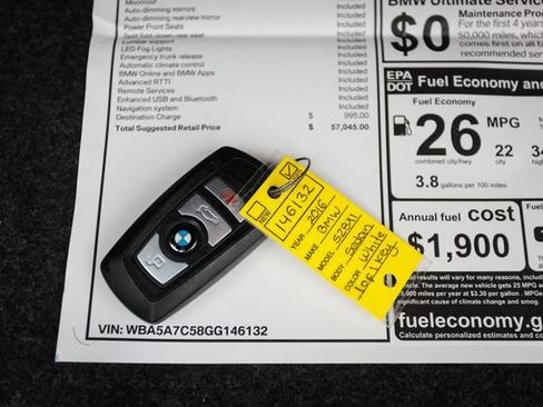 Used 2016 BMW 528i xDrive Sedan AWD/4WD image 64
