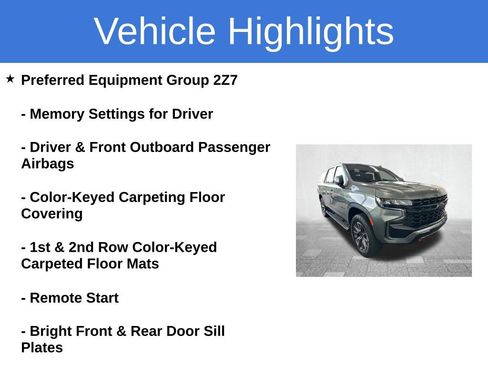 Used 2024 Chevrolet Tahoe Z71 w/ Luxury Package AWD/4WD image 4