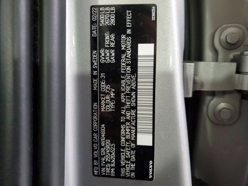 Used 2022 Volvo XC60 B5 Inscription w/ Advanced Package image 32