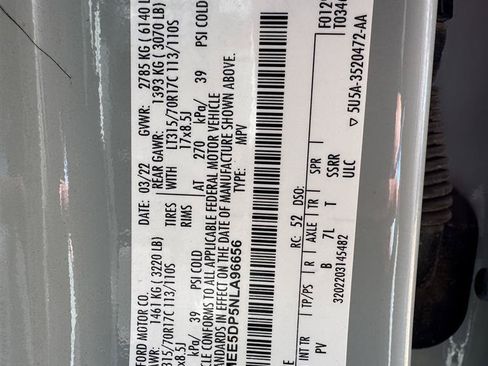 Used 2022 Ford Bronco Wildtrak AWD/4WD image 1