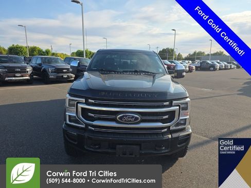 Used 2021 Ford F350 Platinum w/ Tremor Off-Road Package AWD/4WD image 4
