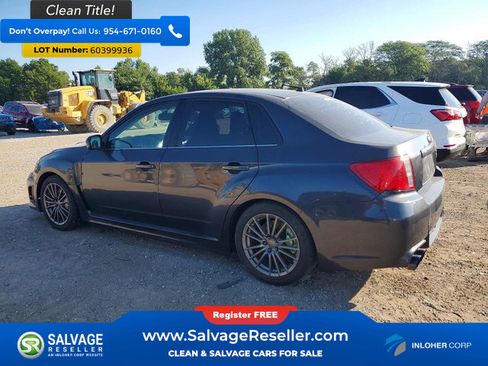 Used 2012 Subaru Impreza WRX Sedan AWD/4WD image 3