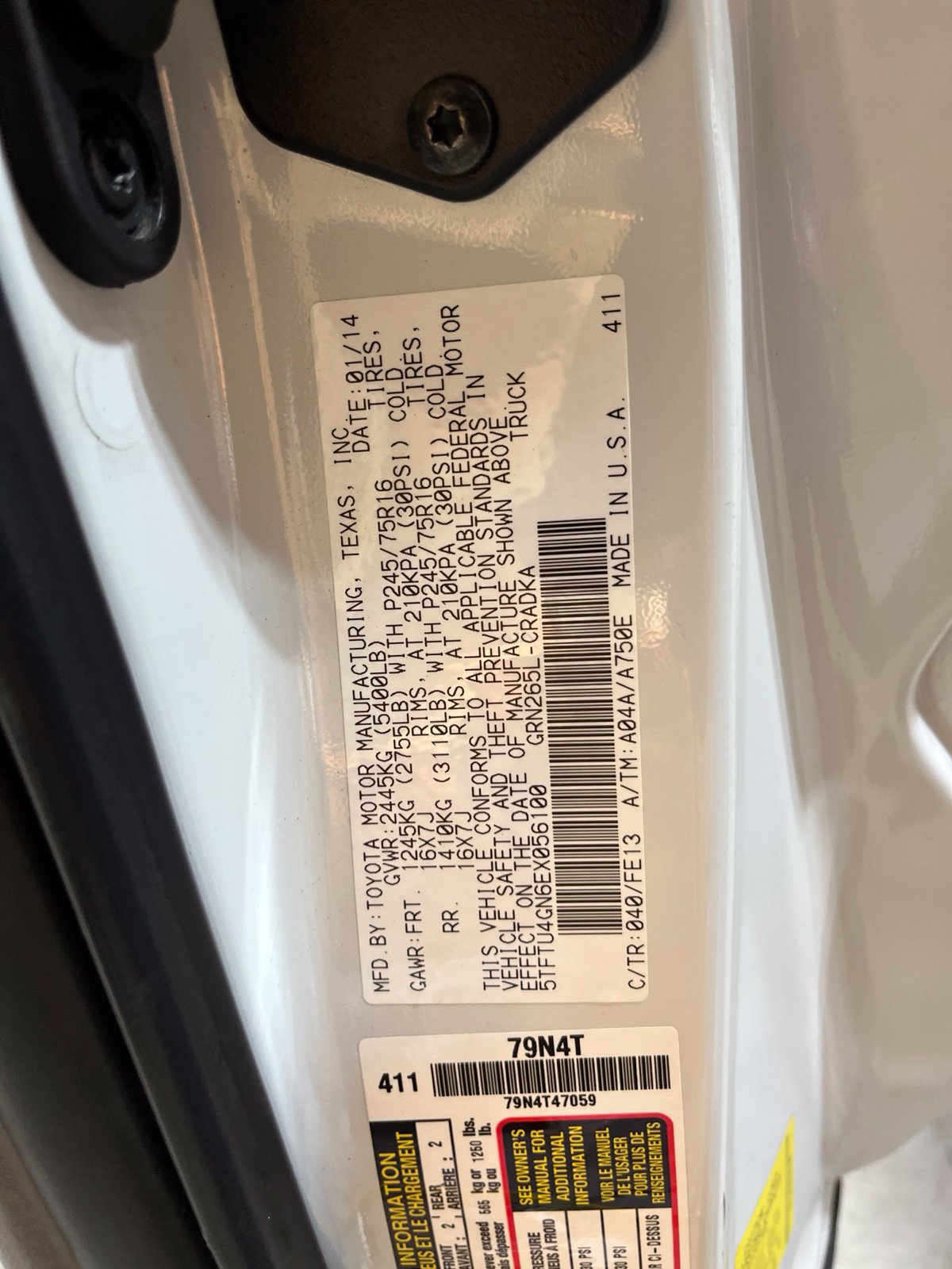 Used 2014 Toyota Tacoma PreRunner RWD image 26