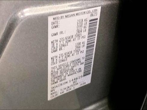 Used 2021 Nissan Murano SV image 8