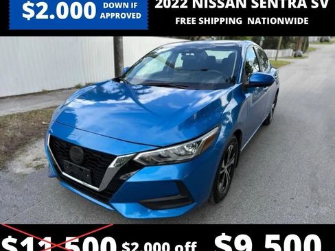 Used 2022 Nissan Sentra SV w/ All-Weather Package FWD image 1