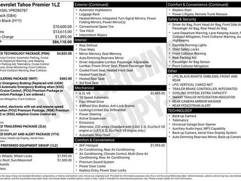 Certified 2023 Chevrolet Tahoe Premier w/ Advanced Technology Package image 7