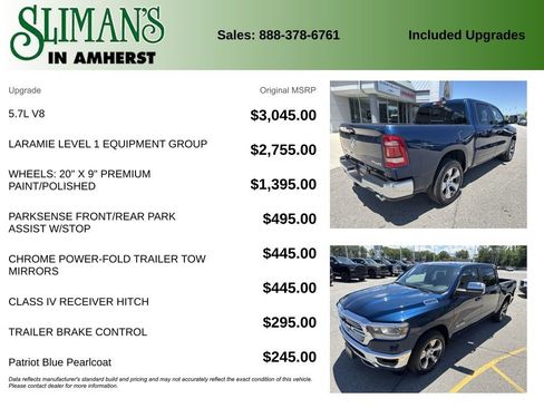 Used 2023 RAM 1500 Laramie AWD/4WD image 10