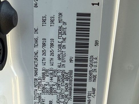 Used 2024 Toyota Sequoia SR5 w/ TRD Off-Road Package image 36