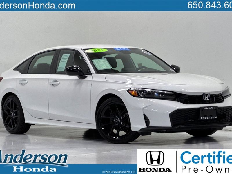 Certified 2025 Honda Civic Sport image 1