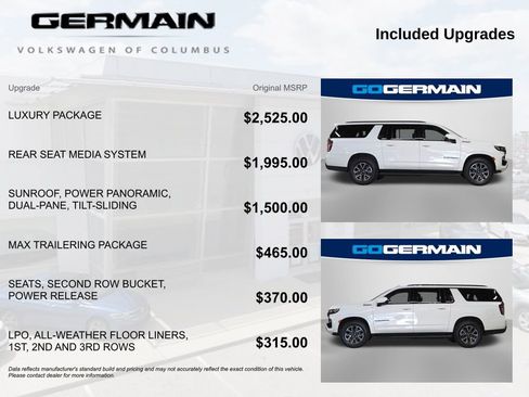 Used 2023 Chevrolet Suburban Z71 w/ Luxury Package AWD/4WD image 10