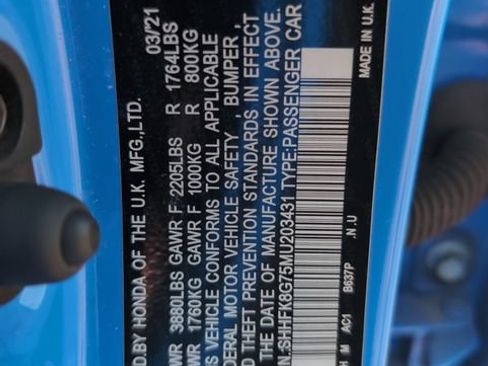 Used 2021 Honda Civic Type R image 18