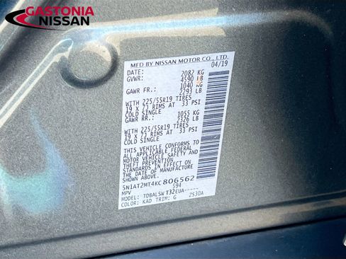 Used 2019 Nissan Rogue SL w/ Premium Package image 40