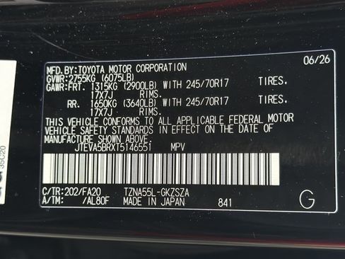 Used 2026 Toyota 4Runner SR5 AWD/4WD image 28
