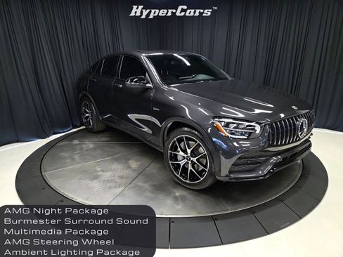 Used 2021 Mercedes-Benz GLC 43 AMG 4MATIC Coupe w/ Multimedia Package image 1