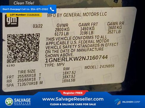 Used 2022 Chevrolet Traverse LS FWD image 17