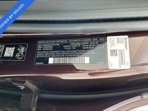 Used 2026 Volvo XC60 B5 Plus w/ Climate Package AWD/4WD image 39