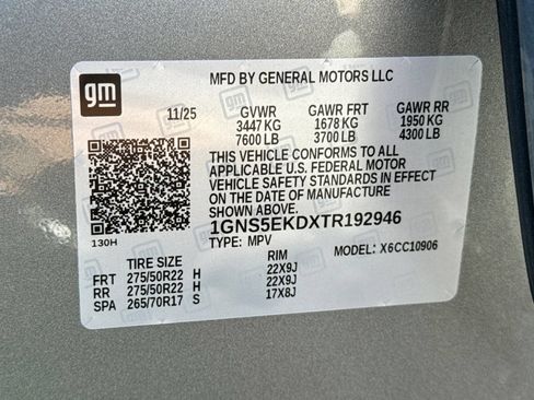 Certified 2026 Chevrolet Suburban RST RWD image 31