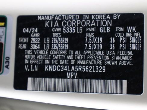 Used 2024 Kia EV6 Light RWD image 38