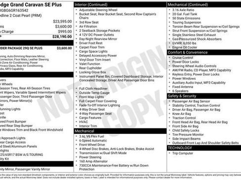 Used 2016 Dodge Grand Caravan SE image 1