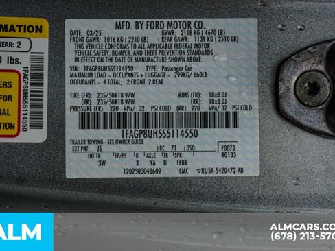 Used 2025 Ford Mustang Premium RWD image 54