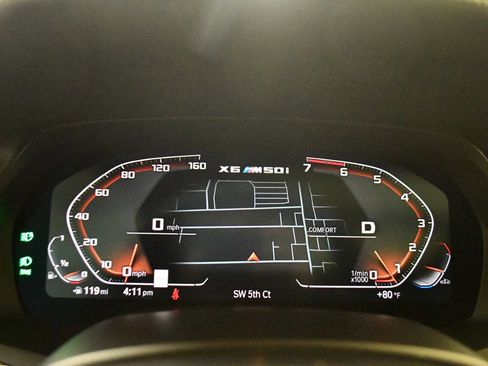 Used 2021 BMW X6 M50i w/ Premium Package image 25