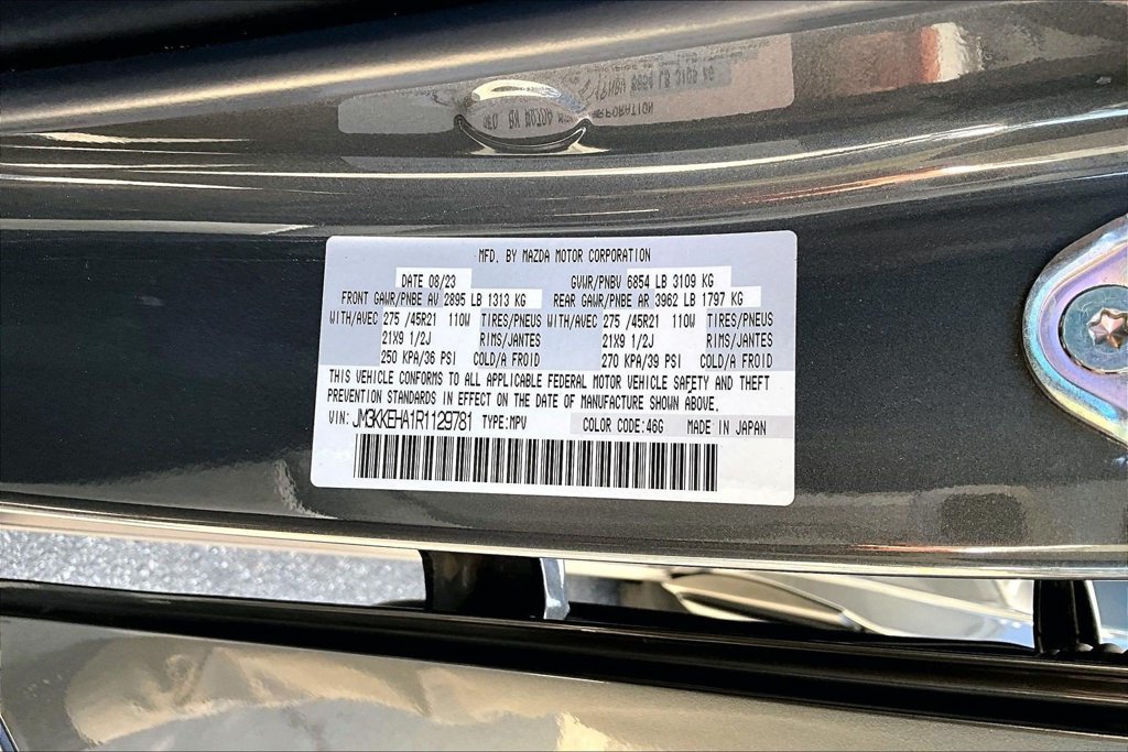 Certified 2024 MAZDA CX-90 Plug-In Hybrid w/ Premium Plus AWD/4WD image 17