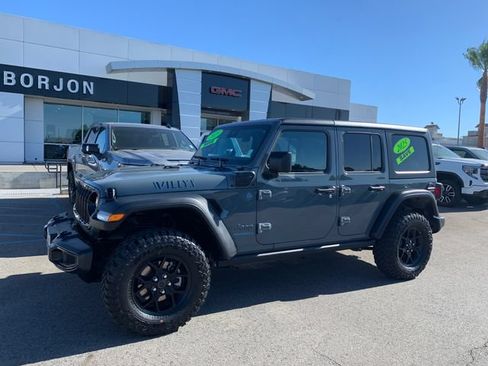 Used 2025 Jeep Wrangler Unlimited Sport S 4xe AWD/4WD image 1