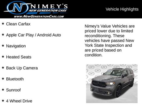 Used 2018 Dodge Durango GT w/ Premium Group AWD/4WD image 6