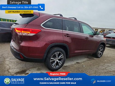 Used 2017 Toyota Highlander LE w/ Carpet Mat Package image 4
