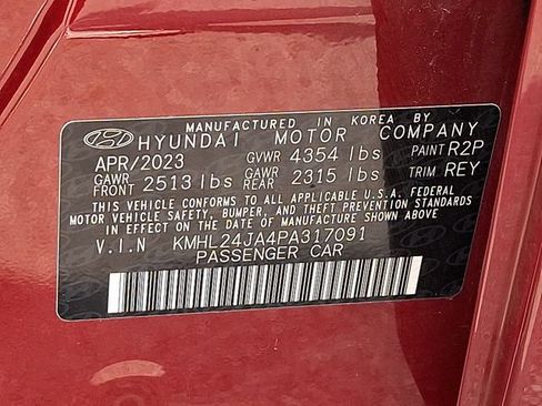 Certified 2023 Hyundai Sonata SE FWD image 25