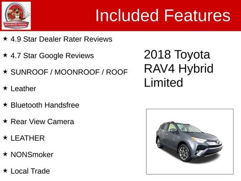 Used 2018 Toyota RAV4 Limited w/ Advanced Technology Package image 4
