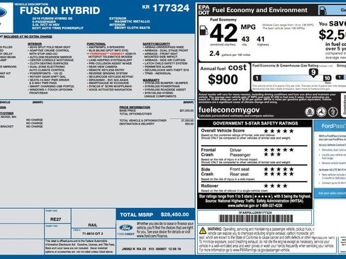 Used 2019 Ford Fusion SE image 4