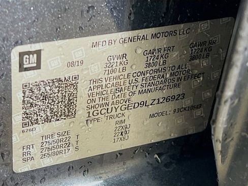 Used 2020 Chevrolet Silverado 1500 LTZ w/ LTZ Plus Package image 29