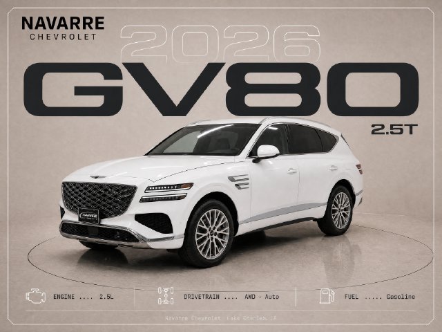 Used 2026 Genesis GV80 2.5T AWD/4WD image 1