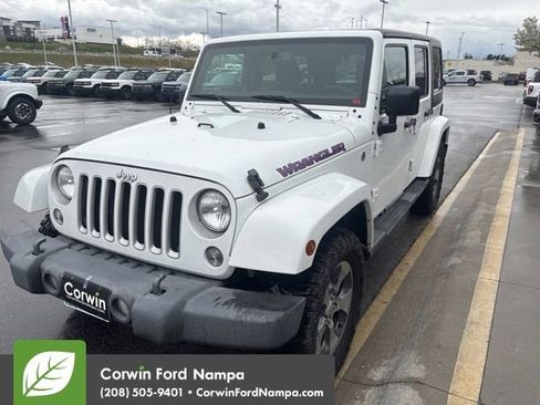 Used 2016 Jeep Wrangler Unlimited Sahara w/ Connectivity Group image 1