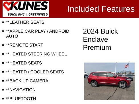 Used 2024 Buick Enclave Premium AWD/4WD image 2