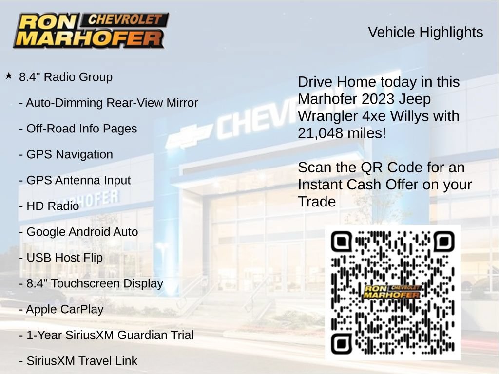 Used 2023 Jeep Wrangler Unlimited w/ Cold Weather Group AWD/4WD image 15