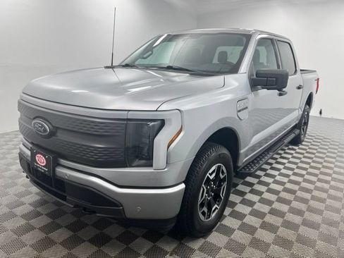 Used 2023 Ford F150 Lightning XLT w/ Tow Technology Package AWD/4WD image 2
