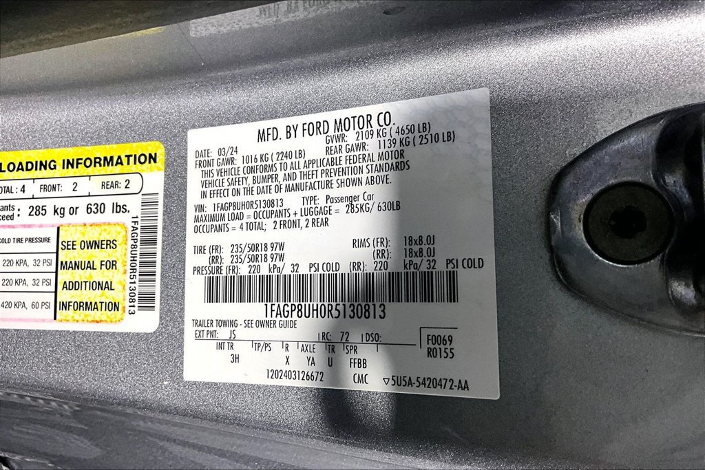 Certified 2024 Ford Mustang Premium RWD image 32