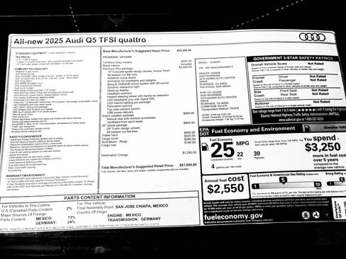 Certified 2025 Audi Q5 Premium w/ Premium Plus AWD/4WD image 29