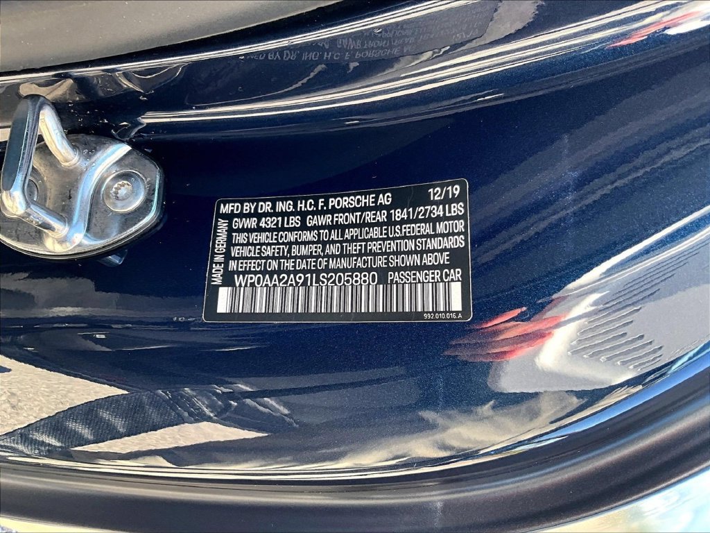 Certified 2020 Porsche 911 Carrera RWD image 25