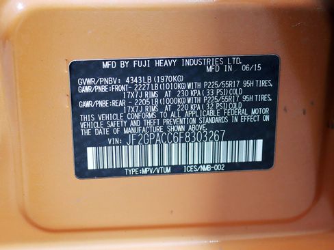 Used 2015 Subaru Crosstrek 2.0i Premium w/ Popular Package #1 image 34