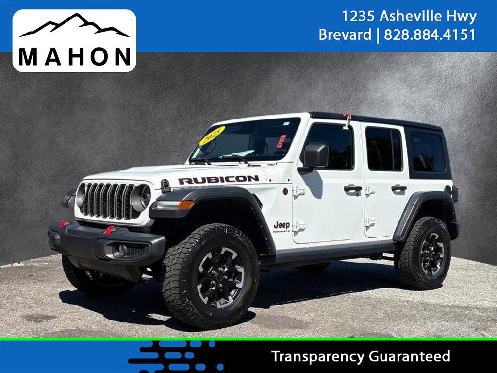 Used 2025 Jeep Wrangler Unlimited Rubicon AWD/4WD image 1