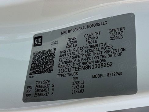 Used 2022 Chevrolet Colorado ZR2 w/ Colorado ZR2 Bison Edition image 39