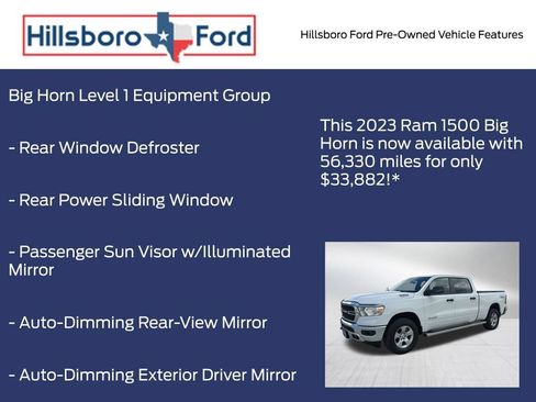 Used 2023 RAM 1500 Big Horn AWD/4WD image 6