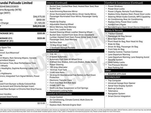 Used 2021 Hyundai Palisade Limited w/ Winter Package image 2